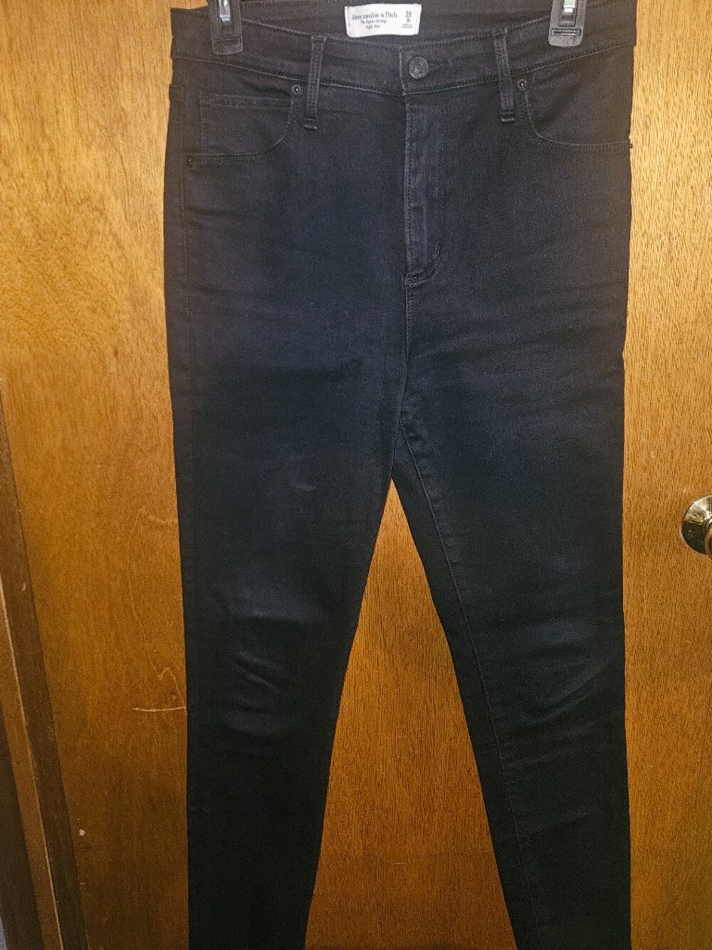 Abercrombie & Fitch High Rise Super Skinny Black Jeans 29 / 8R